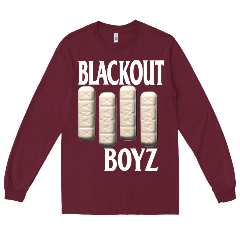 Blackout Boyz Black Long Sleeve Tee by linhVisuals | Teevron