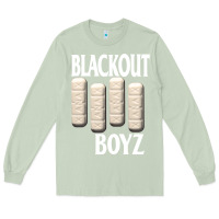 Matcha blackout boyz black Long Sleeve Tee - linhVisuals