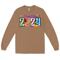 Toasted Coconut Happy Easter 2024 Long Sleeve Tee - CowhideDigitalArt