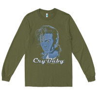 Army Green cry baby king cry baby Long Sleeve Tee - linhVisuals