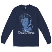 Navy cry baby king cry baby Long Sleeve Tee - linhVisuals