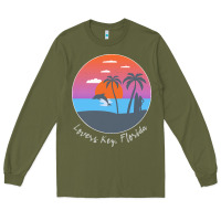 Army Green lovers key florida t  shirt lovers key florida t  shirt Long Sleeve Tee - linhVisuals