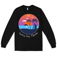 Black lovers key florida t  shirt lovers key florida t  shirt Long Sleeve Tee - linhVisuals