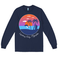 Navy lovers key florida t  shirt lovers key florida t  shirt Long Sleeve Tee - linhVisuals