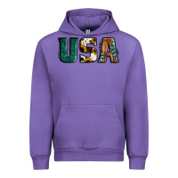 Tulip usa basic bold font western Urban Hoodie - Jasminsmagicworld