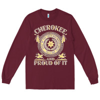 Cherokee Native American And Proud Of T Shirt Long Sleeve Tee | Teevron