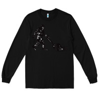 Black mens mowing bigfoot   golf course superintendent maintenance turf t sh Long Sleeve Tee - linhVisuals