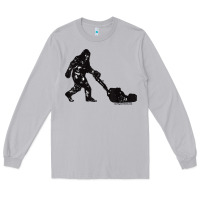 Moon Dust mens mowing bigfoot   golf course superintendent maintenance turf t sh Long Sleeve Tee - linhVisuals