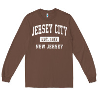 Chestnut jersey city new jersey nj vintage established sports design pullover h Long Sleeve Tee - linhVisuals