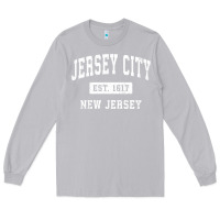 Moon Dust jersey city new jersey nj vintage established sports design pullover h Long Sleeve Tee - linhVisuals