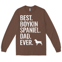 Chestnut mens best boykin spaniel dad ever   cool dog owner gift Long Sleeve Tee - linhVisuals