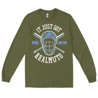 Army Green officially licensed jt realmuto shirt   it just got realmuto Long Sleeve Tee - linhVisuals