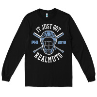 Black officially licensed jt realmuto shirt   it just got realmuto Long Sleeve Tee - linhVisuals