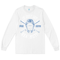 White officially licensed jt realmuto shirt   it just got realmuto Long Sleeve Tee - linhVisuals