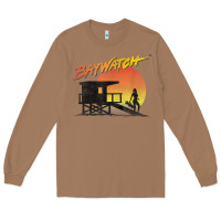 Toasted Coconut baywatch lifeguard sunset t shirt Long Sleeve Tee - linhVisuals