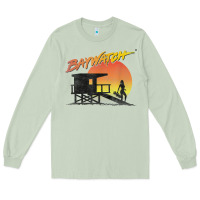 Matcha baywatch lifeguard sunset t shirt Long Sleeve Tee - linhVisuals