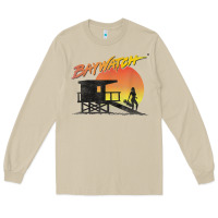 Mushroom baywatch lifeguard sunset t shirt Long Sleeve Tee - linhVisuals