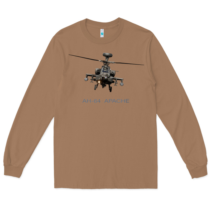 Ah 64 Apache Longbow Helicopter T Shirt T Shirt Long Sleeve Tee by linhVisuals | Teevron