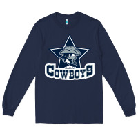 Navy the cowboys football Long Sleeve Tee - linhVisuals