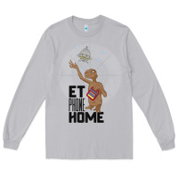 Moon Dust e.t. phone home spaceship flying away premium t shirt Long Sleeve Tee - linhVisuals