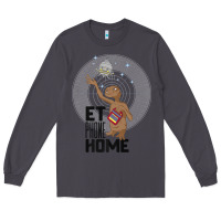 Smoke e.t. phone home spaceship flying away premium t shirt Long Sleeve Tee - linhVisuals