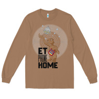 Toasted Coconut e.t. phone home spaceship flying away premium t shirt Long Sleeve Tee - linhVisuals
