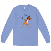 Colony Blue bambi Long Sleeve Tee - linhVisuals