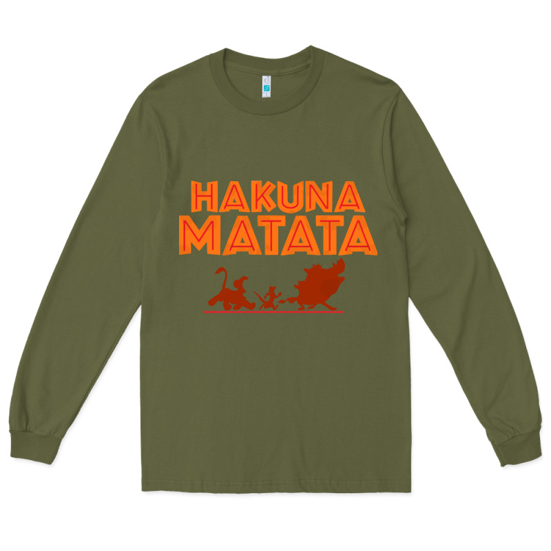Lion King Hakuna Matata Long Sleeve Tee by linhVisuals | Teevron