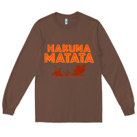 Chestnut lion king hakuna matata Long Sleeve Tee - linhVisuals
