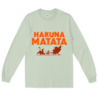 Matcha lion king hakuna matata Long Sleeve Tee - linhVisuals