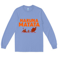 Colony Blue lion king hakuna matata Long Sleeve Tee - linhVisuals