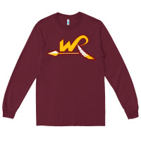 Burgundy the washington clipart Long Sleeve Tee - linhVisuals