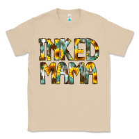 Mushroom Inked Mama Flowers Classic Tee - CowCowDesign