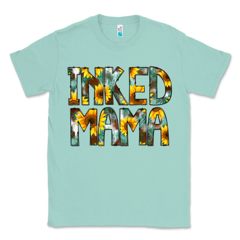 Inked Mama Flowers Classic Tee by CowCowDesign | Teevron
