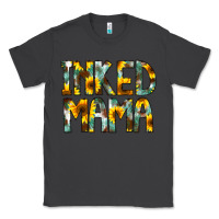 Smoke Inked Mama Flowers Classic Tee - CowCowDesign