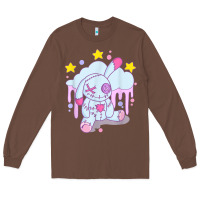 Chestnut bunny pastel goth voodoo doll t shirt Long Sleeve Tee - linhVisuals