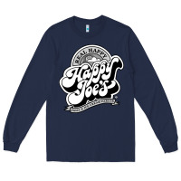 Navy happy joes pizza Long Sleeve Tee - linhVisuals