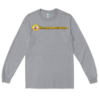 Heather Grey howies pizza Long Sleeve Tee - linhVisuals
