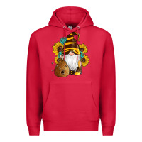 Cardinal western bee gnomes beehive honey sunflowers gemstone Premium Hoodie - Artiststas