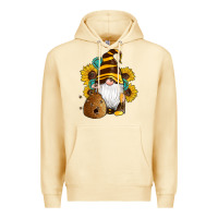 Pina Colada western bee gnomes beehive honey sunflowers gemstone Premium Hoodie - Artiststas