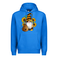 True Royal western bee gnomes beehive honey sunflowers gemstone Premium Hoodie - Artiststas