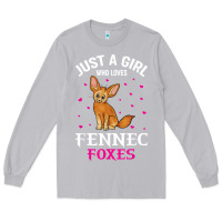 Moon Dust fennec fox just a girl who loves fennec foxes t shirt Long Sleeve Tee - linhVisuals
