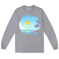 Heather Grey pensacola t  shirt no place like pensacola t  shirt Long Sleeve Tee - linhVisuals