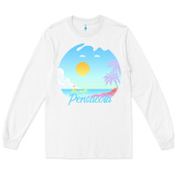 White pensacola t  shirt no place like pensacola t  shirt Long Sleeve Tee - linhVisuals