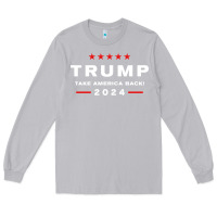 Moon Dust donald trump 2024 take america back election   the return sweatshirt Long Sleeve Tee - linhVisuals