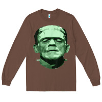 Chestnut frankenstein monster classic horror flick t shirt Long Sleeve Tee - linhVisuals