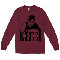 Burgundy keith urban music concert Long Sleeve Tee - linhVisuals