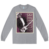 Heather Grey buddy guy classic Long Sleeve Tee - linhVisuals
