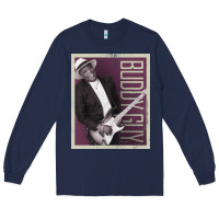 Navy buddy guy classic Long Sleeve Tee - linhVisuals