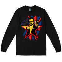 Black ringo starr music concert Long Sleeve Tee - linhVisuals